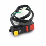 Handlebar switch for motorcycle - electric starter